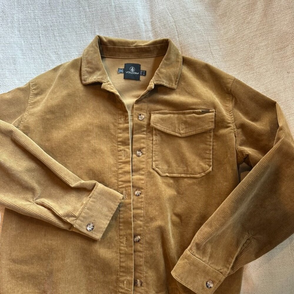 Volcom Women's Cord Button Up Top - image 4